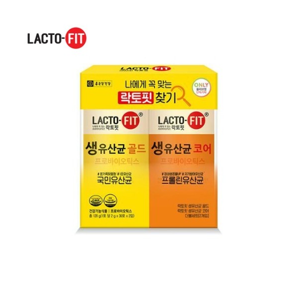 Other LACTO-FIT Probiotics Gold 2g*30sticks + Core 2g*30sticks