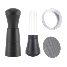 51mm WDT Tool Espresso Accessories Kit,GdHaHSP Dosing Funnel and Puck Screen Set,Espresso Stirrer Distribution Tool,Espresso Whisk for espresso tools