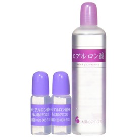 ★ Set of 3 + 0.3 fl oz (10 ml) x 6 bottles★ Taiyo no Aloe Hyaluronic Acid Solution 2.7 fl oz (80 ml)