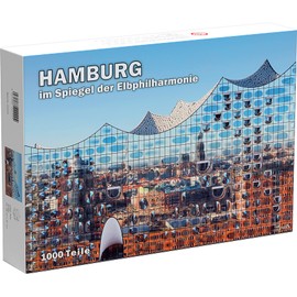 Hamburg im Spiegel der Elbphilharmonie. 1000 Teile