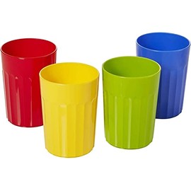 Arrow Home Products Tumblers, 10 oz, 4 Pack, Assorted