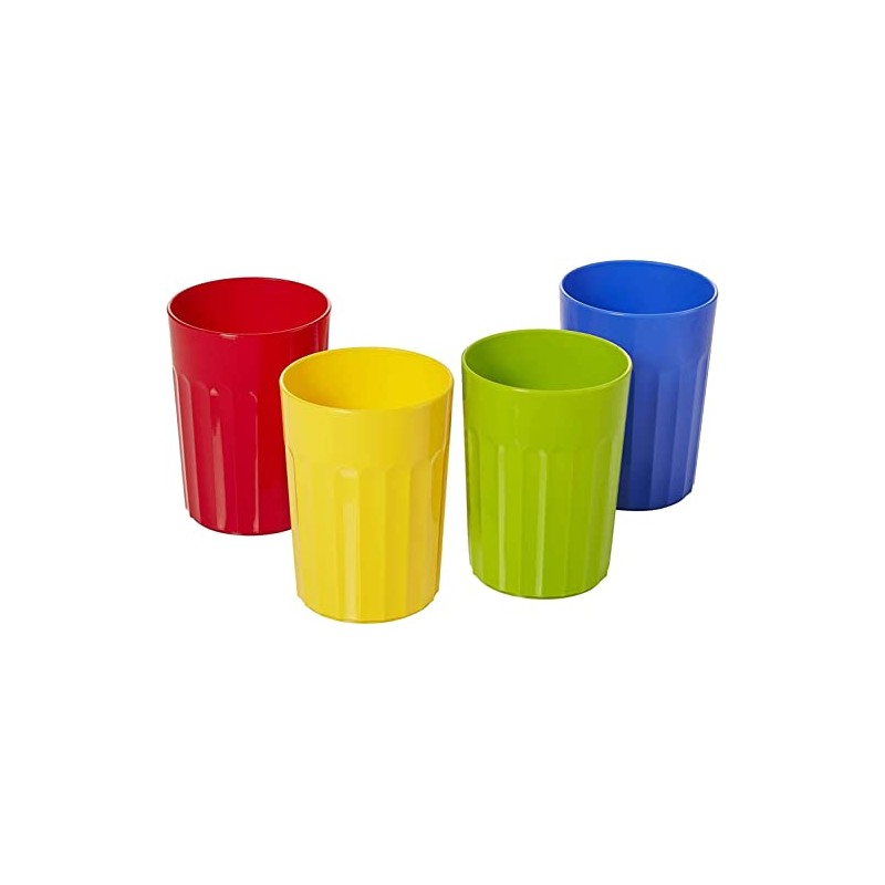 Arrow Home Products Tumblers, 10 oz, 4 Pack, Assorted