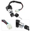 Qiilu Ignition Switch Universal Car 3 Way 6cm x 9cm