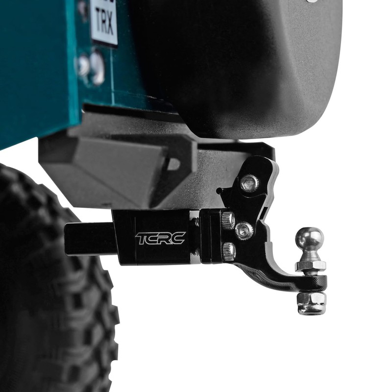 TCRC Metal RC Bumper Trailer Hitch Tow Hook Receiver kit