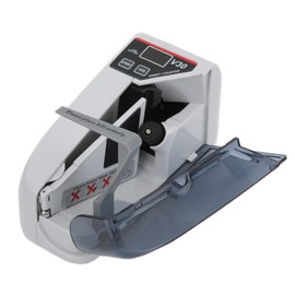 Money Counter, 600Pcs/min Portable Mini Currency Counter, Banknote Counting Machine, Preset Points, Cash Register (EU)