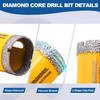 HIGHDRIL Diamond Drill Bits Kit with Triangle Shank for Porcelain