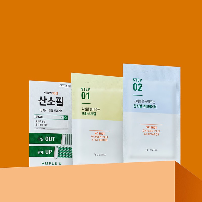 Ampoule N VC Shot Oxygen Peel 10 sheets 2 STEP