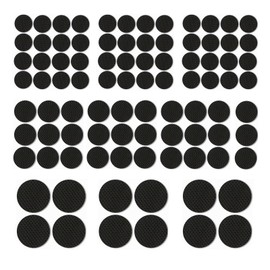 Furniture Pads - Non-Slip Furniture Sliders 90PCS Quiet Round Self-Adhesive Floor Protectors for Chair Legs & Table Feet, Fits Hardwood & Tile Floors, Office Chairs, Dining Tables