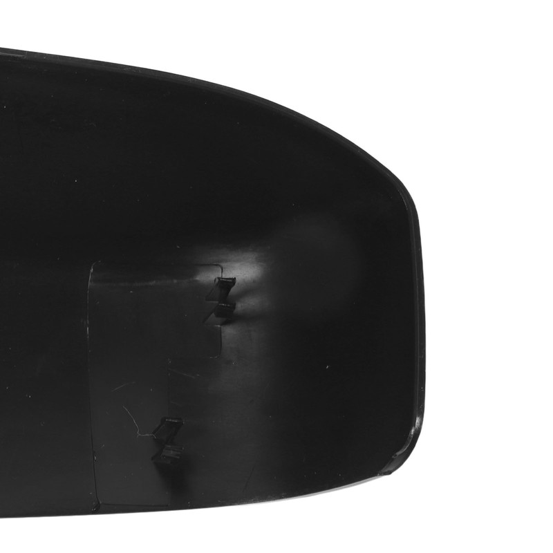 Side Rearview Mirror Cover Black Weather Proof Protective Door Mirror