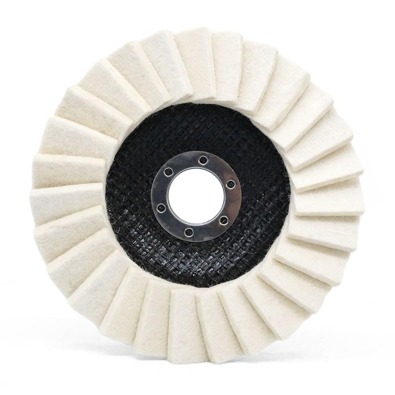 Felt Buffing Polishing Flap Disc Wool Felt Disc Wheel for