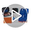 Plastic Razor Blade Scraper with Carry Case, 2 Pack Razor