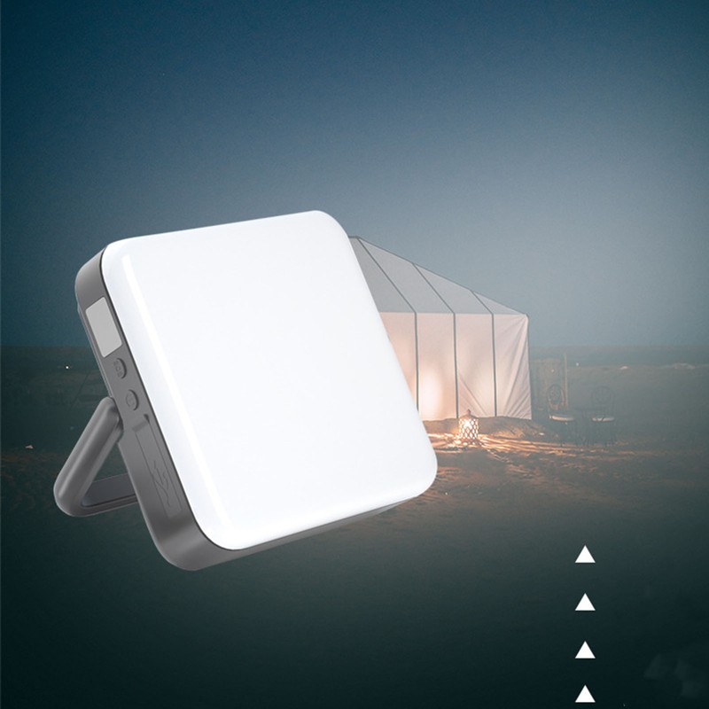 Outdoor Camping Tent Lamp Waterproof Rechargeable LED Camp Light Magnetic