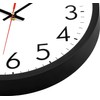 Lumuasky 14 Inch Wall Clock Battery Operated Silent Non-Ticking Large