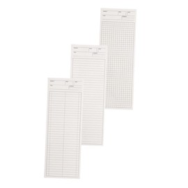 OHPHCALL 3pcs Super Long Agenda Notepads Practical Schedule Note Pads for Home School Office for Planning Simple Design for Note Taking