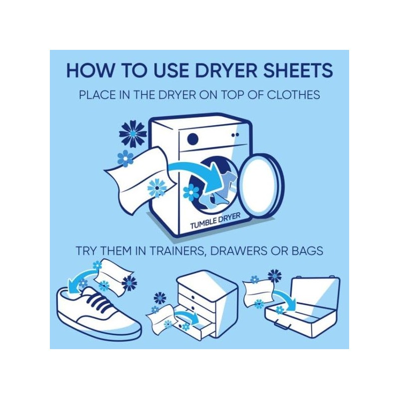 LENOR TUMBLE DRYER SHEETS SPRING AWAKENING (C)