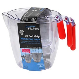 FIRST CHOICE 3321 3pc Measuring Jug Set, 15 x 8 x 11 cm