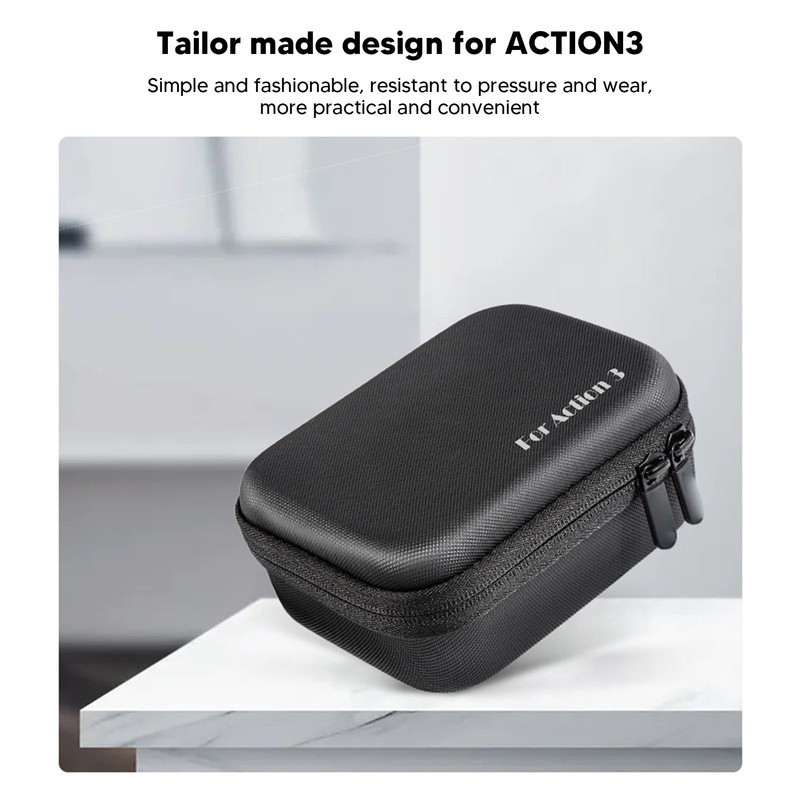 Portable Action Camera Protective Storage Bag Hard Shell Carrying Case