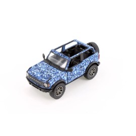 Kinsmart 2022 FORD BRONCO CAMO EDITION OPEN TOP 1/34 DIECAST CAR KINSMART 5445DA
