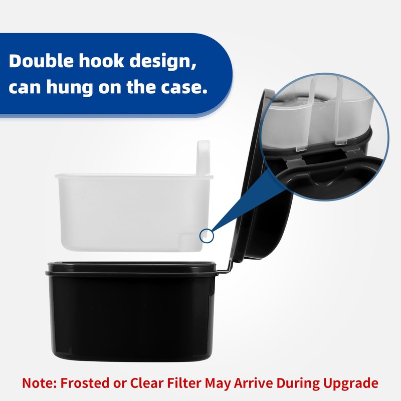 Annhua Denture Cup Retainer Cleaning Case Denture Soaking Container With