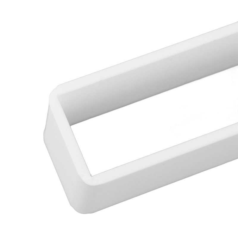 Self Adhesive Hand Towel Holder U Shaped Space Saving Acrylic
