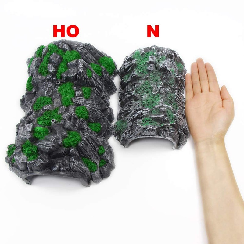 Model Cave Tunnel Model Train Rail, 1/150, Railway Model, Building