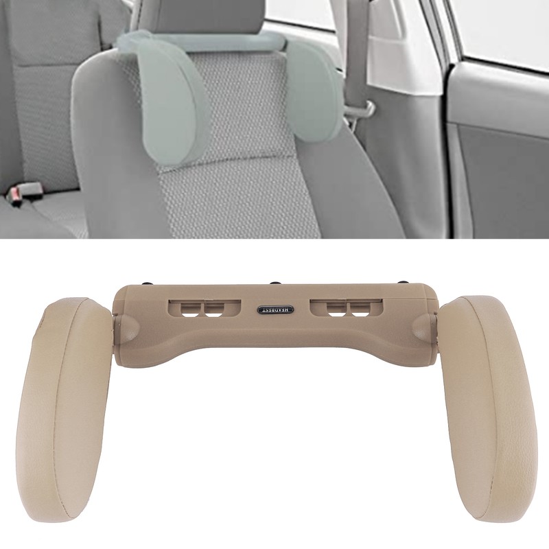 Car Seats Headrest Comfortable PU Leather Head Neck Side Pillow