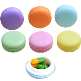 Pack of 12 Mini Storage Boxes, 10 ml Colourful Pill Box, Mini Things Box, Mini Colourful Box for Storing Tablets, Jewellery and Cosmetics, 6 Colours