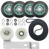 Aftermarket Maytag MEDB880BW0 Dryer Rollers Pulley Bracket Belt Kit