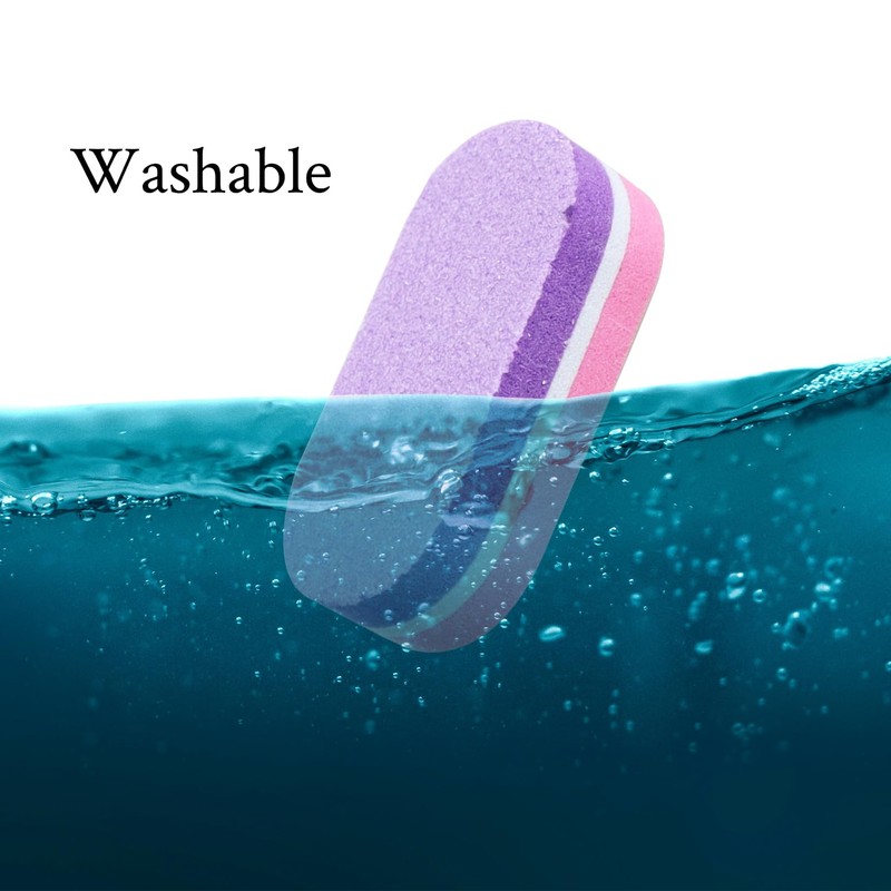 Nail Buffer Blocks 20 Pieces Double-Sided Mini Nail Files for