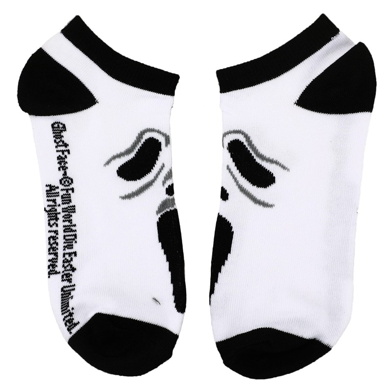Bioworld Ghostface Women's 5-Pack Ankle Socks