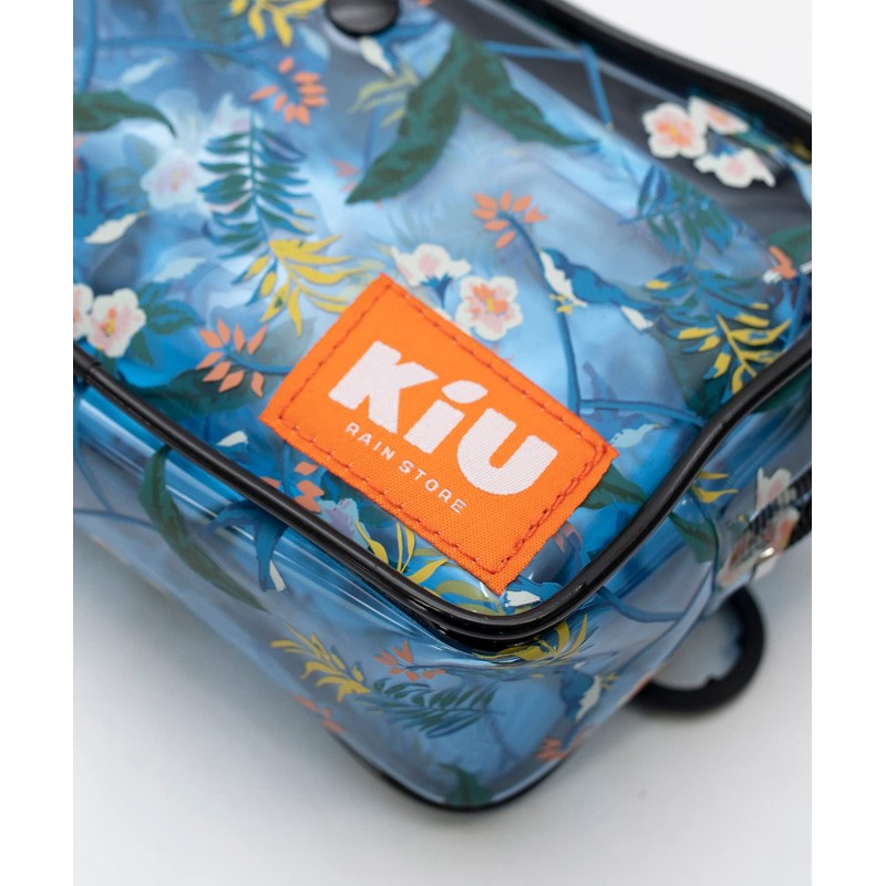 KiU Clear Clear Pouch PVC Pouch Cosmetic Case Sea Outdoor