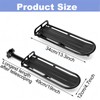 Rear Bike Rack, Aluminum Alloy Bicycle Luggage Cargo Rack, Retractable