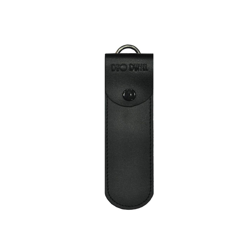 DUO DUFFEL Bus driver Genuine Leather T Key Holder Black