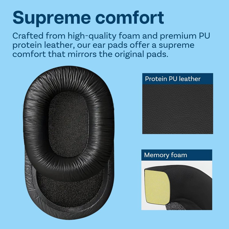 Ear Pads Replacement for Sony MDR-7506 / MDR-V6 / MDR-V7