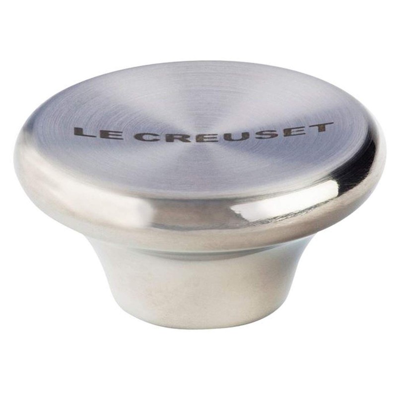 Le Creuset Metallic knob replacement for casseroles, Inox, 57mm, 94034570000001