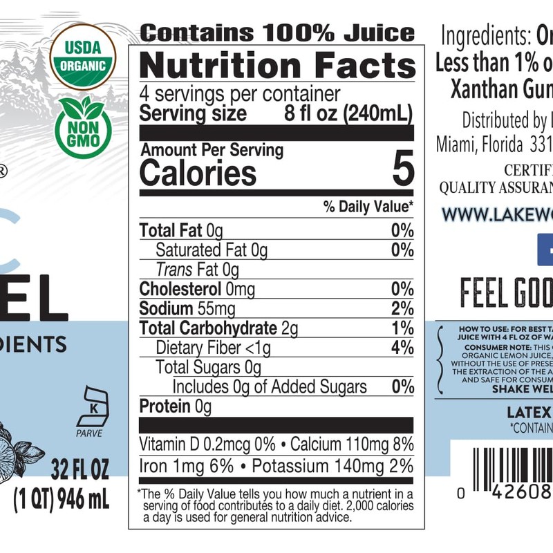 Lakewood Juice Aloe Vera Gel Org