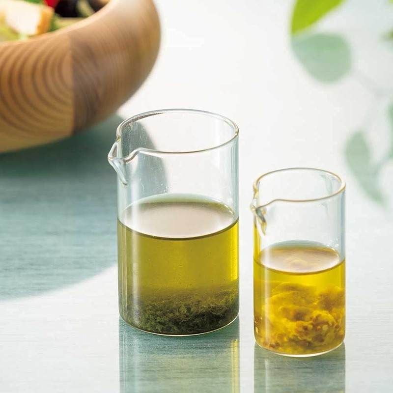 Yamako 27735 New Glass Round Mini Pot, Low Diameter 1.2
