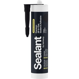 Hemway Jet Black Sealant & Adhesive - 10.14oz - Kitchen & Bathroom