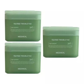 Mediheal 메디힐 티트리 트러블 패드 100매 3개 / 써클 Mediheal Tea Tree Trouble Pad 100ea 3pcs / Circle