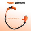 CQSPMOTO High Performance GY6 Racing Ignition Coil A7TC Electrode Spark