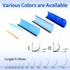 Colored Lash Extensions, 16 Rows Cashmere lash extensions, 0.07 D