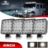 Colight 4Pcs 48W LED Work Light Truck OffRoad Tractor Flood