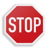 spLEAN Infloorma Pro Floor Sign 600 mm 100 Stop (Hold