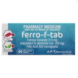 Ferro F 60 Tablets (Limit ONE per Order)
