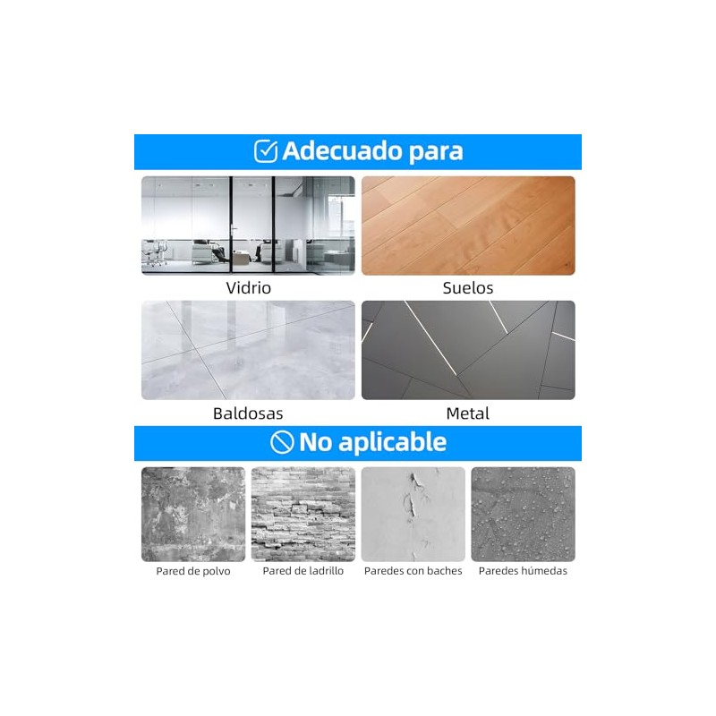 Cinta Nano Adhesiva Doble Cara 5M, Reutilizable Antideslizante