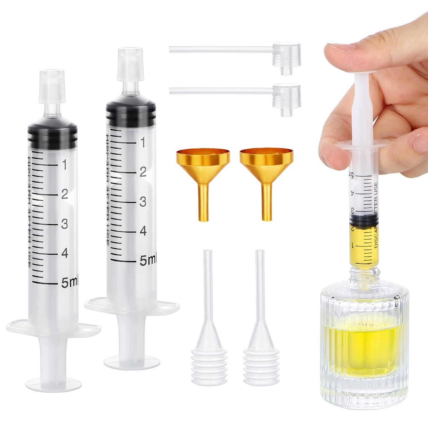 Segbeauty Perfume Refill Pump Tools, 8pcs Perfume Dispenser Transfer ...