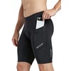 baleaf Men's Cycling Shorts Padded Summer Cycling Shorts Quick Drying,