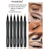 AQUAPURITY PHOERA® WATERPROOF LIQUID EYELINER PEN BROWN BLACK AND 4