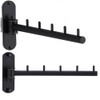 Clothes Hanger Rack Swing Arm, Folding Wall Mounted Clothes Hanger