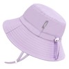 JAN & JUL Toddler Girl Beach Sun-Hat with Adjustable Strap